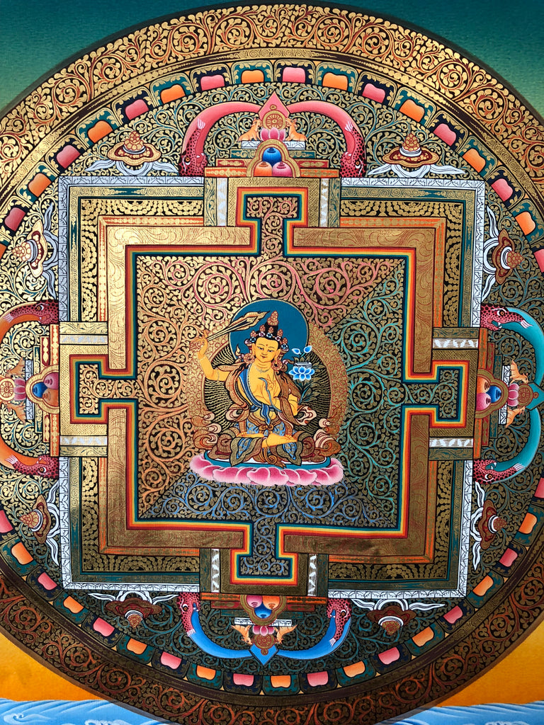 Manjushri Mandala 15” x 20”