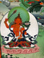 Thangka - Avalokitesvara Thangka (Hand Painted, 17"x25") - Tibetan Spirit