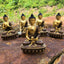 Statues - Buddha Statues - Set of 5 - (Handmade, 8") - Tibetan Spirit