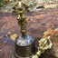 Bell & Vajra - Dheradun Bell & Vajra - Five Pronged (Silver, Standard) - Tibetan Spirit