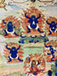 Thangka - Drikung Cakrasamvara Thangka (High Quality Print, 11"x15") - Tibetan Spirit