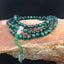 Full Malas - Green Tiger Eye Mala (108 Beads) - Tibetan Spirit