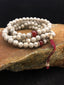 Malas - Lotus Seed Mala w/Spacers - Tibetan Spirit