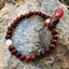 Wrist Malas - Red Sandalwood Wrist Mala (27 Beads, Adjustable) - Tibetan Spirit