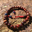 Wrist Malas - Red Sandalwood Wrist Mala (27 Beads, Adjustable) - Tibetan Spirit