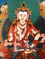 Thangka - Vajrasattva Thangka (Hand Painted, 7" x 9") - Tibetan Spirit