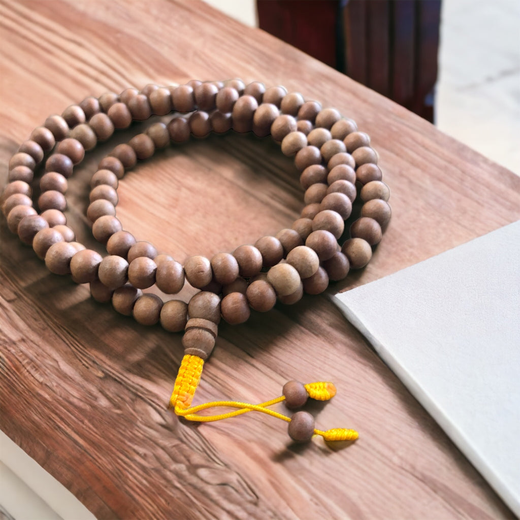 Safety and Protection Wooden Mala – Choose Loving Kindness