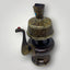 Bhumpa - Oxidized Copper and Gold Engraving Bhumpa (Copper & Gold, 8") - Tibetan Spirit