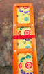 Pecha Cover - Pecha Text Holder (Bamboo Frame w/brocade - 18" X 5") - Tibetan Spirit