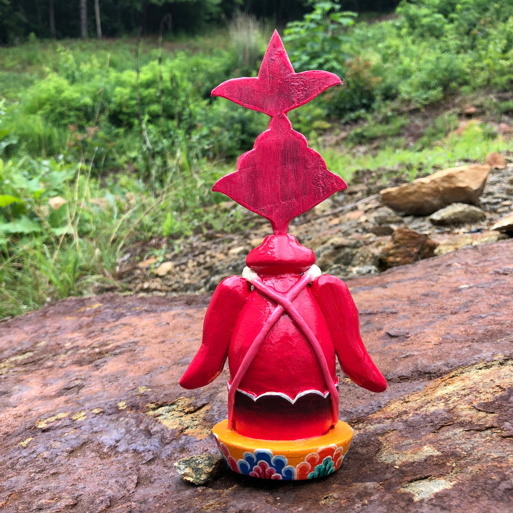 Wood Wrathful Offering Torma (Wangpo Metok)