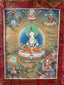Thangka - Achi Chökyi Drolma Thangka | Pure Vision Practice (High Quality Print, Various Sizes) - Tibetan Spirit