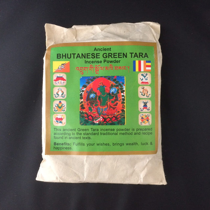 Bhutanese Green Tara Incense Sang Powder