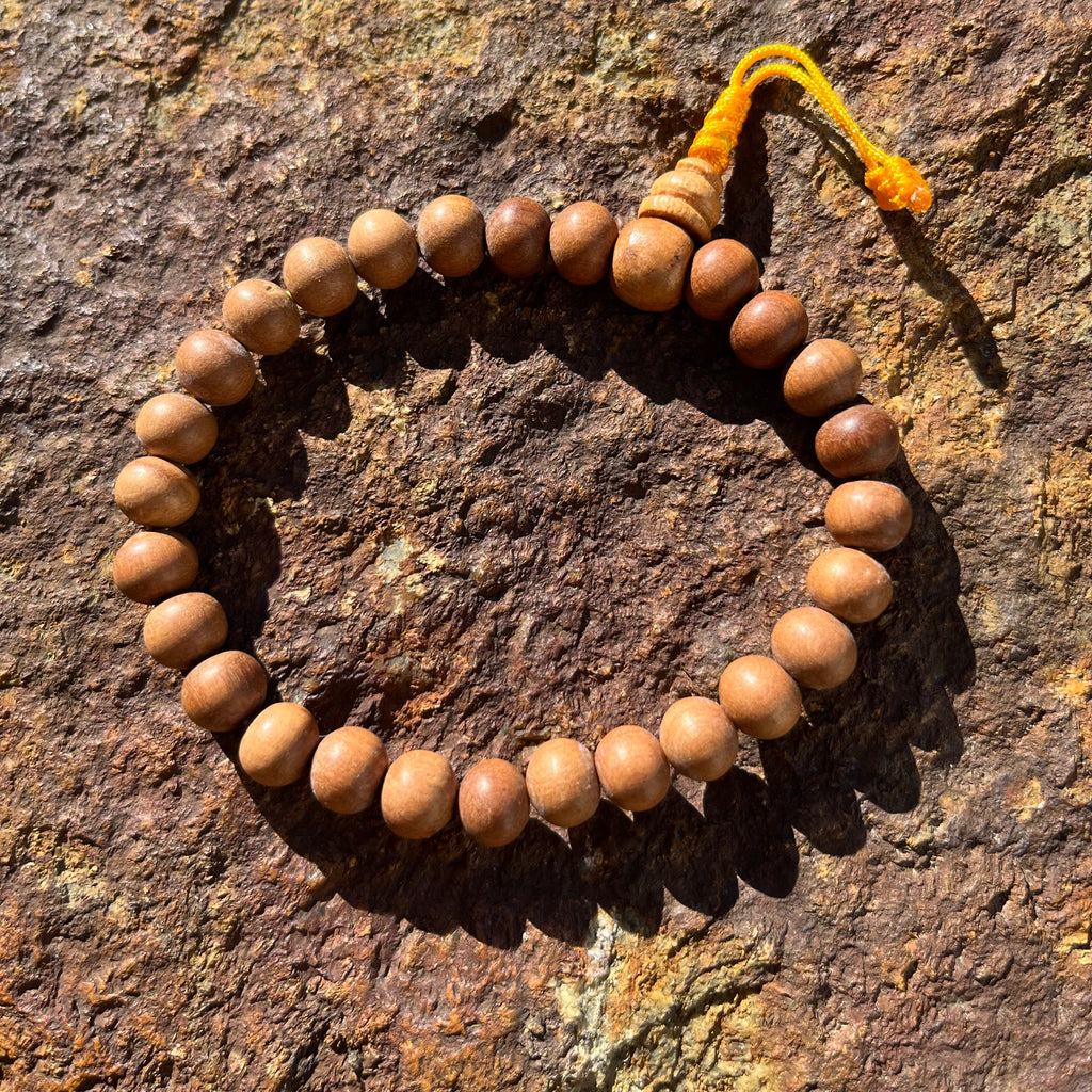 Sandalwood Wrist Mala Tibetan Spirit