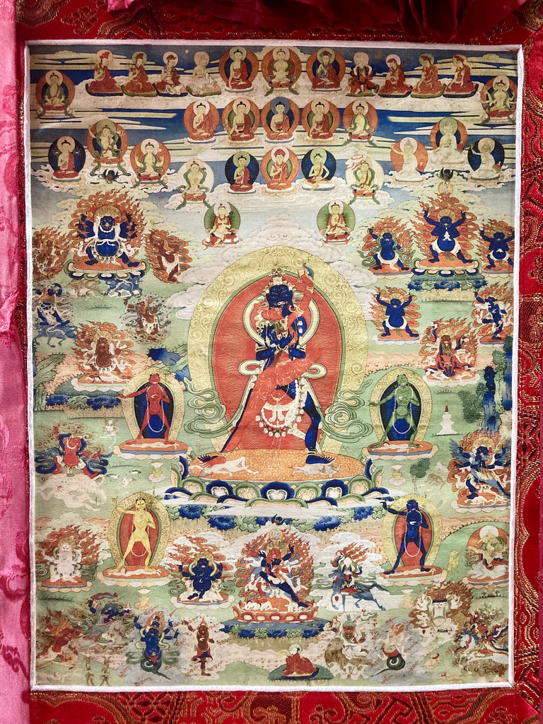 Drikung Cakrasamvara Thangka – Tibetan Spirit