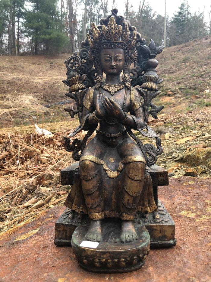 Maitreya Buddha - 15.5"