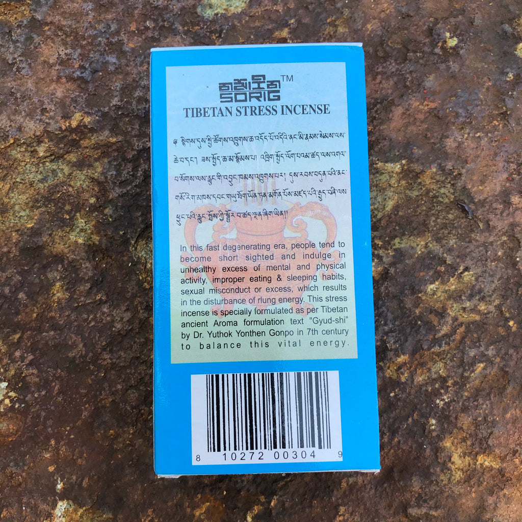 Tibetan Sorig Stress Incense