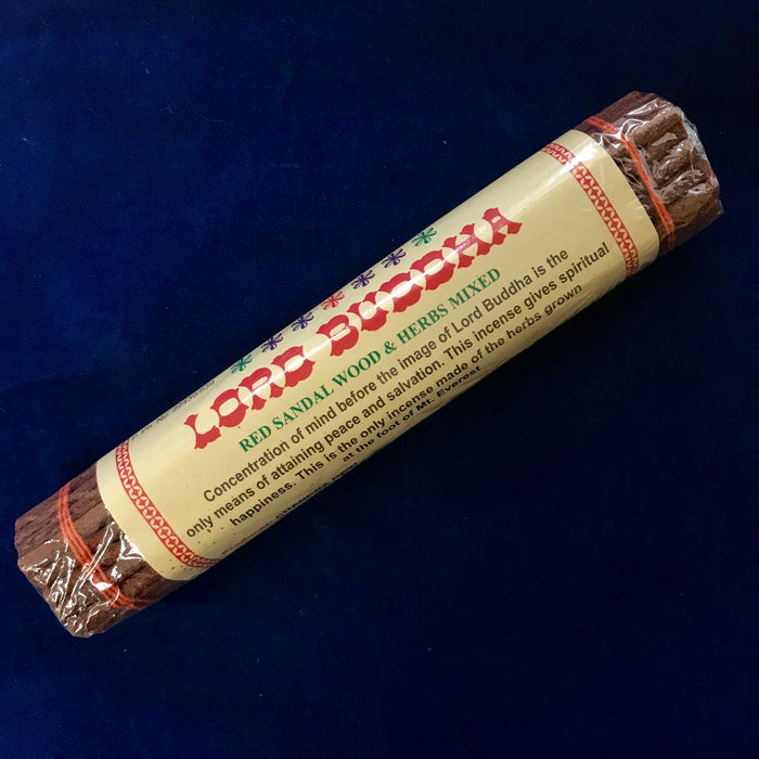 Chandra Devi Red Sandalwood & Herbs Incense (Lord Buddha)