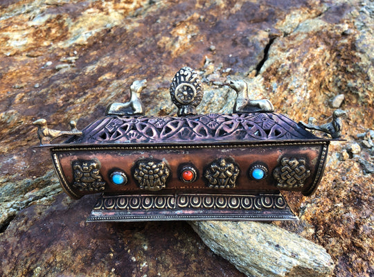 Copper-Brass Incense Burner