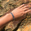 Wearables - Mani Mantra Silver Cuff Bracelet - Tibetan Spirit