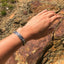 Wearables - Mani Mantra Silver Cuff Bracelet - Tibetan Spirit
