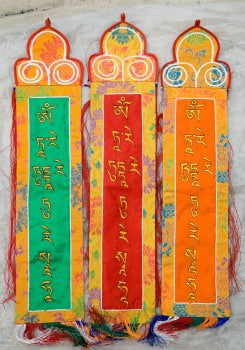Tara Mantra Banner 6" x 30"